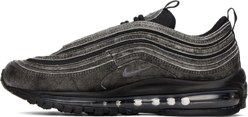 Comme des Garçons Homme Plus Black & Gray Nike Edition Air Max 97 Sneakers - Picture 3