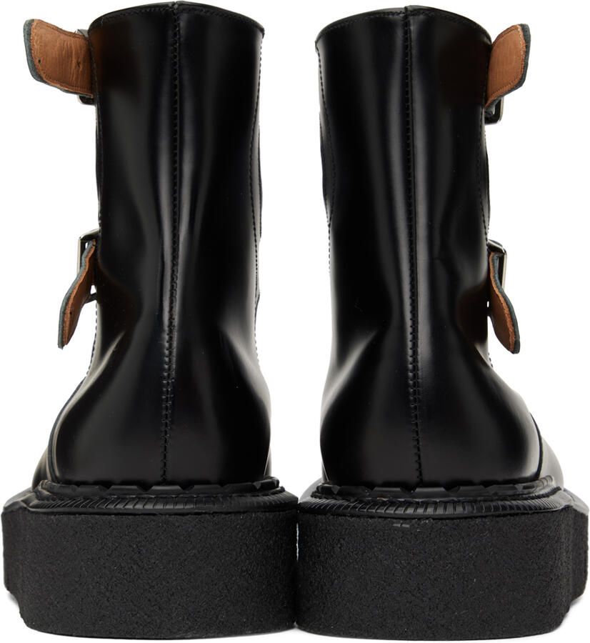 Comme des Garçons Homme Plus Black George Cox & John Moore Edition Double Strap Boots