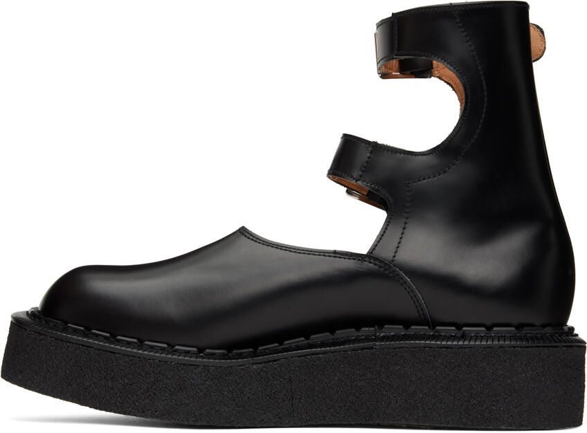 Comme des Garçons Homme Plus Black George Cox & John Moore Edition Double Strap Boots - Picture 3