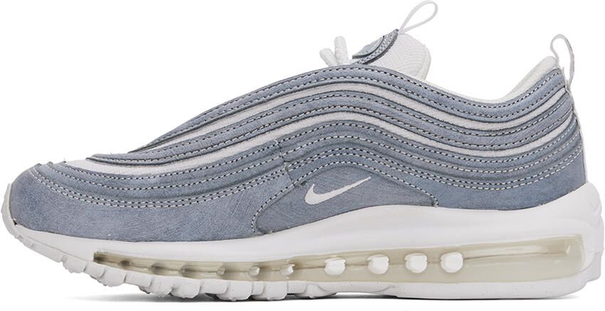 Comme des Garçons Homme Plus Gray Nike Edition Air Max 97 Sneakers - Picture 2