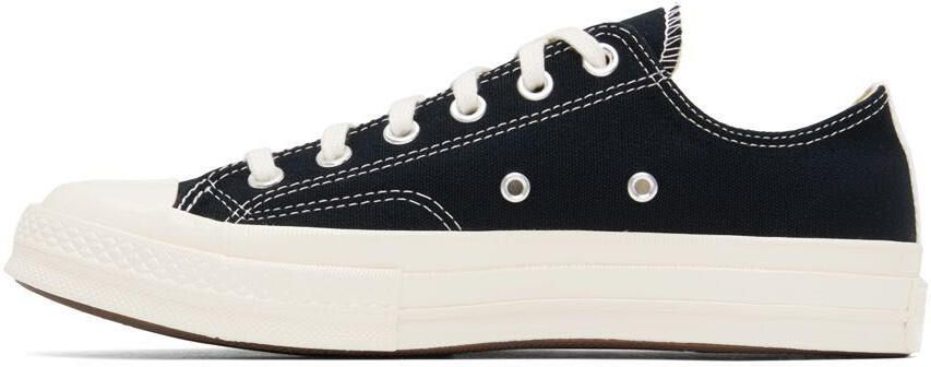 Comme des Garçons Play Black & White Converse Edition PLAY Chuck 70 Low-Top Sneakers - Picture 6