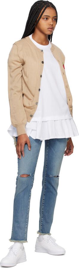 Comme des Garçons Shirt White Asics Edition VIC NBD Sneakers - Picture 5