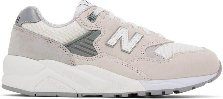 Comme des Garçons Homme Beige & Gray New Balance Edition 580 Sneakers - Picture 5