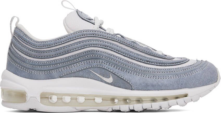 Comme des Garçons Homme Plus Gray Nike Edition Air Max 97 Sneakers - Picture 3