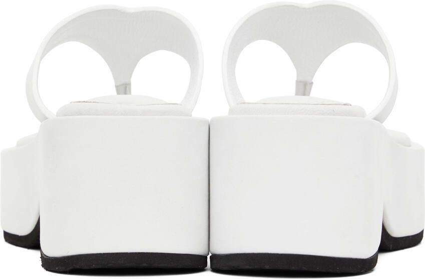 COMME SE-A SSENSE Exclusive Grey Joy Sandals