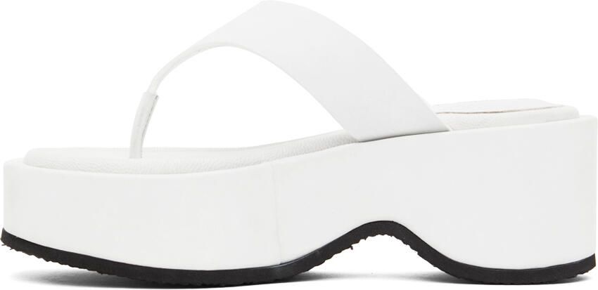 COMME SE-A SSENSE Exclusive Grey Joy Sandals - Picture 3