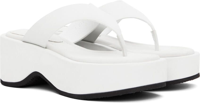 COMME SE-A SSENSE Exclusive Grey Joy Sandals - Picture 2
