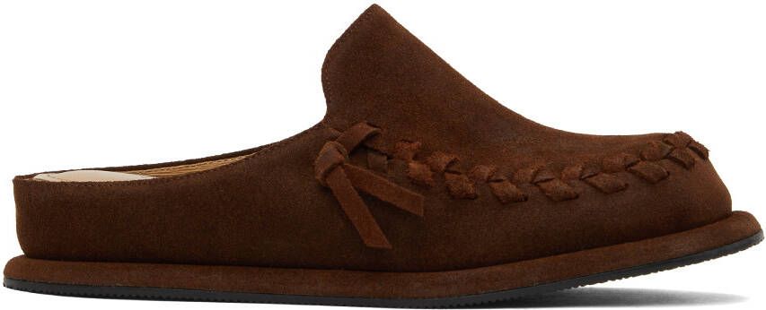 COMME SE-A SSENSE Exclusive Brown Freed Loafers