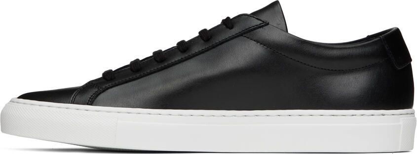 Common Projects Black Achilles Low Sneakers - Picture 3
