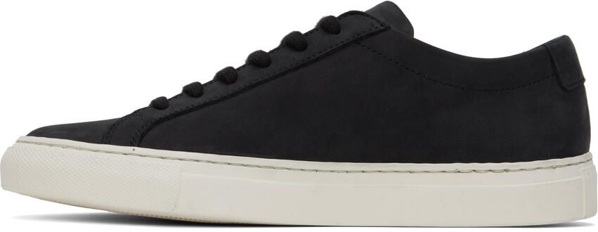 Common Projects Black Achilles Low Sneakers - Picture 3