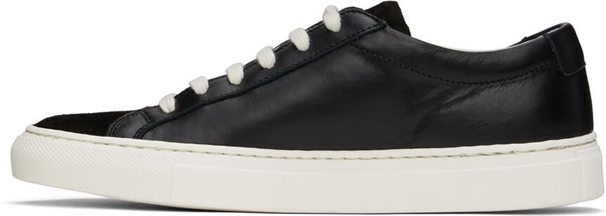 Common Projects Black Achilles Low Sneakers - Picture 3