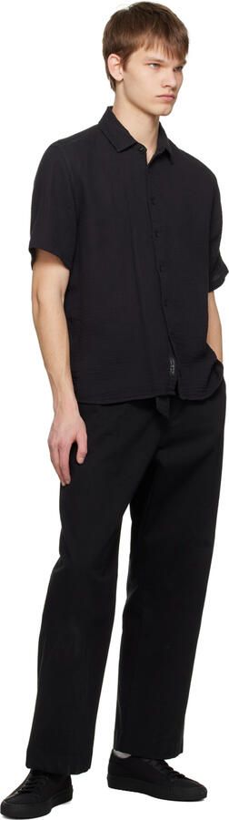 Common Projects Black Achilles Sneakers - Picture 4