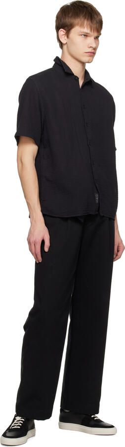 Common Projects Black BBall Summer Sneakers - Picture 4