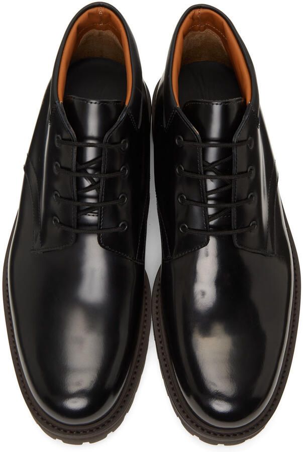 Common Projects Black Combat Derby Boots - Picture 2
