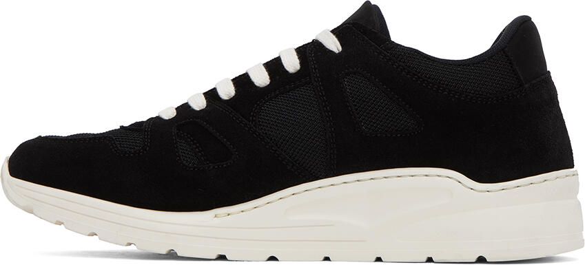 Common Projects Black Cross Trainer Sneakers - Picture 3