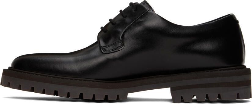 Common Projects Black Leather Derbys - Picture 3