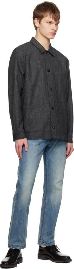 Common Projects Black Leather Derbys - Picture 4