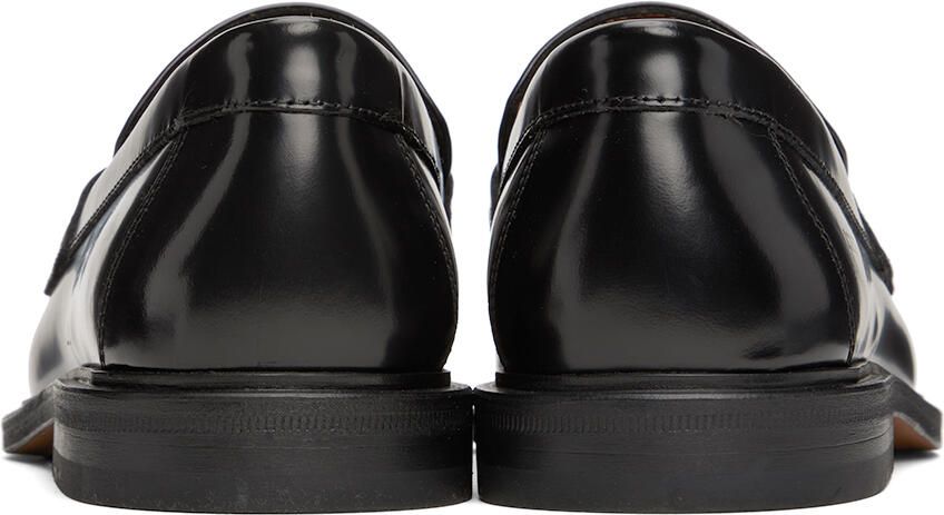 Common Projects Black Leather Loafers