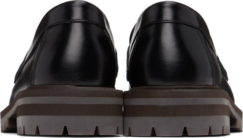 Common Projects Black Leather Loafers