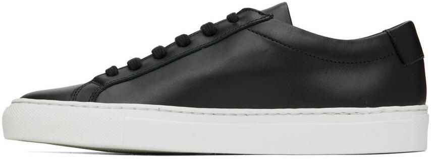 Common Projects Black Original Achilles Low Sneakers - Picture 4