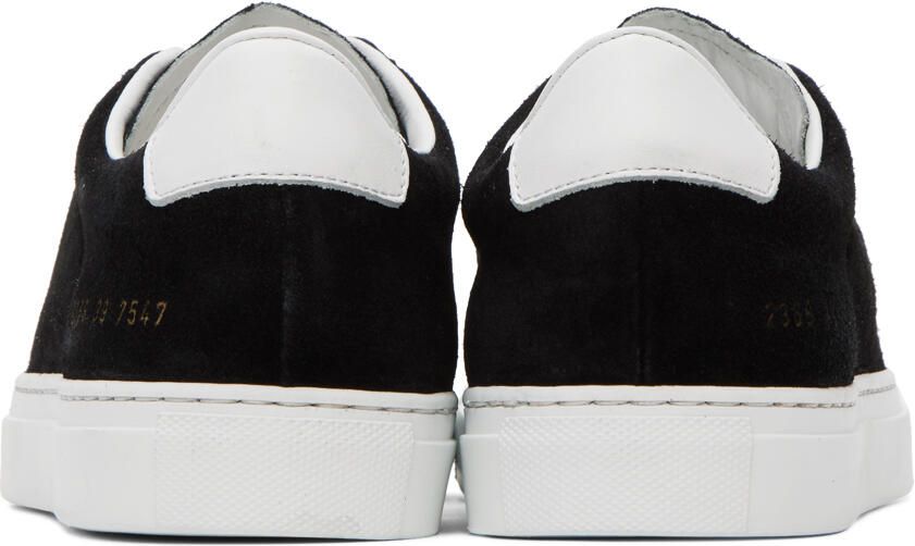 Common Projects Black Retro Low Sneakers