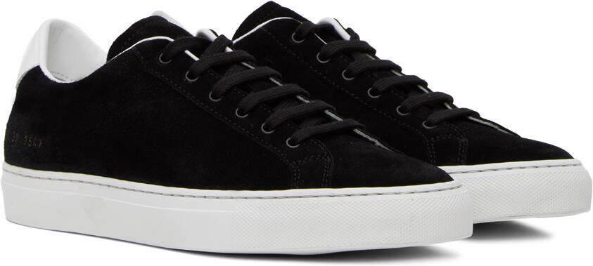 Common Projects Black Retro Low Sneakers - Picture 2