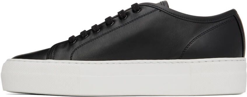 Common Projects Black Tournament Low Super Sneakers - Picture 3