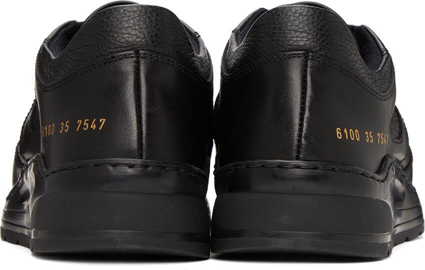 Common Projects Black Track Technical Sneakers