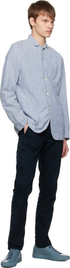 Common Projects Blue Achilles Sneakers - Picture 4