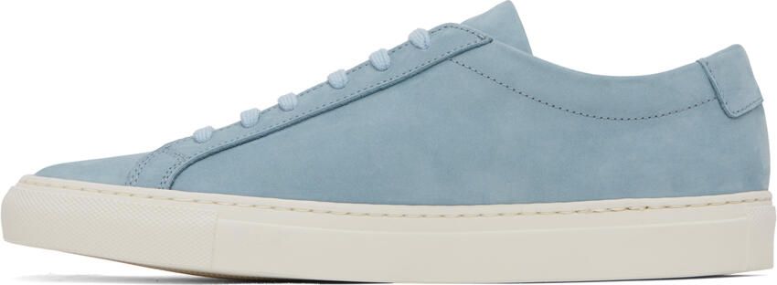Common Projects Blue Original Achilles Low Sneakers - Picture 3