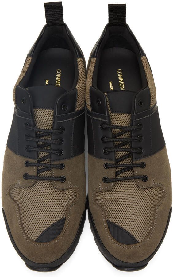 Common Projects Brown Track Technical Low Sneakers - Picture 2