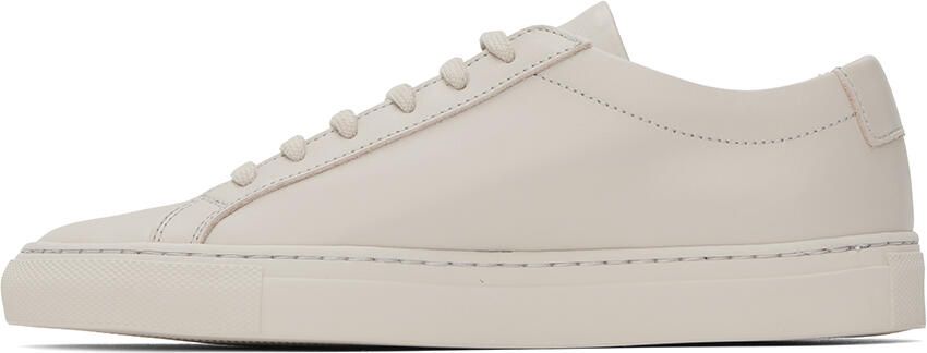 Common Projects Gray Original Achilles Low Sneakers - Picture 3