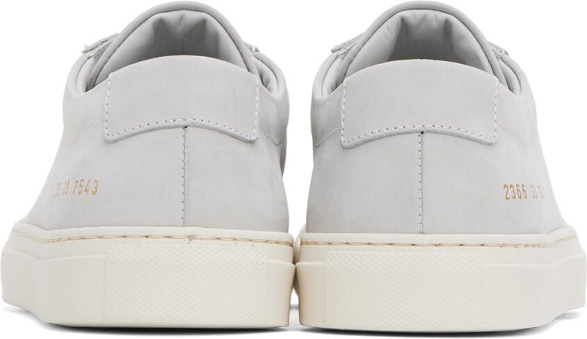 Common Projects Gray Original Achilles Low Sneakers