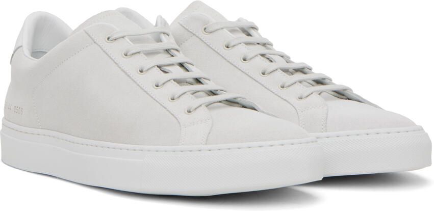Common Projects Gray Retro Low Sneakers - Picture 2