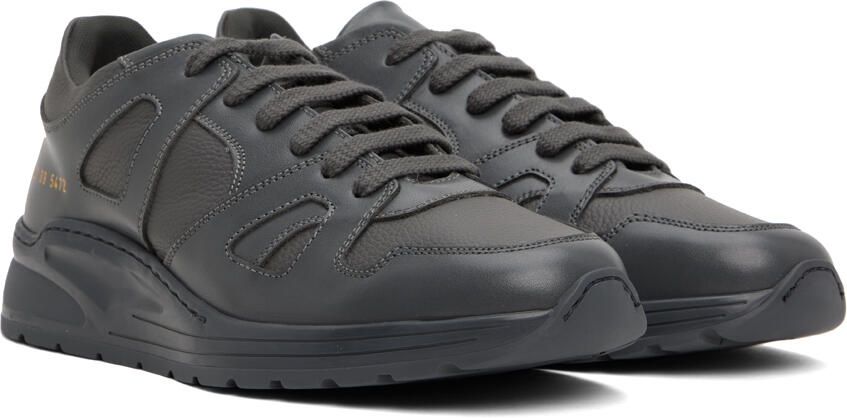 Common Projects Gray Track Technical Sneakers - Picture 2