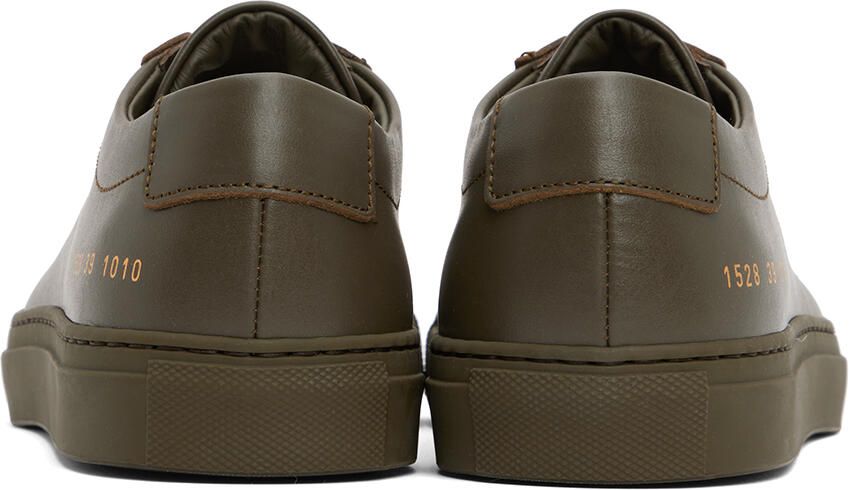 Common Projects Green Original Achilles Sneakers