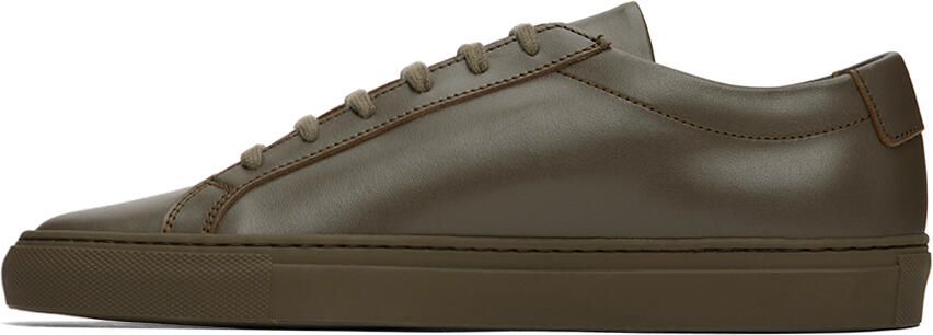 Common Projects Green Original Achilles Sneakers - Picture 4