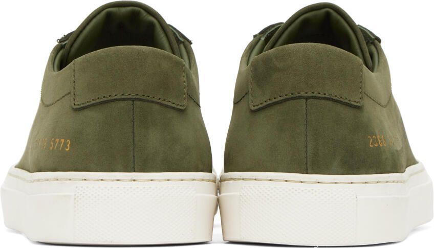 Common Projects Khaki Achilles Sneakers
