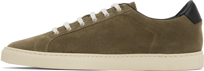 Common Projects Khaki Retro Sneakers - Picture 4