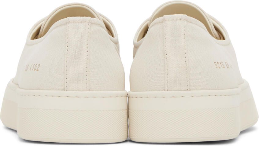 Common Projects Off-White Four Hole Sneakers