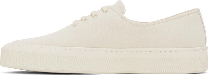 Common Projects Off-White Four Hole Sneakers - Picture 3