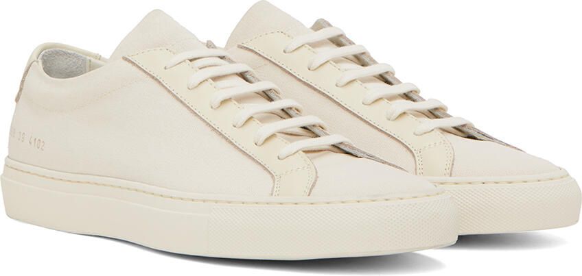 Common Projects Off-White Original Achilles Low Sneakers - Picture 2
