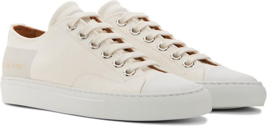 Common Projects Off-White Tournament Low Sneakers - Picture 2