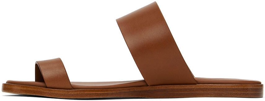 Common Projects Tan Minimalist Sandals - Picture 3