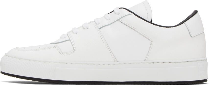 Common Projects White Decades Sneakers - Picture 3