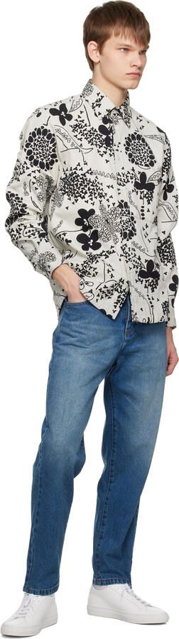 Common Projects White Original Achilles Low Sneakers - Picture 4