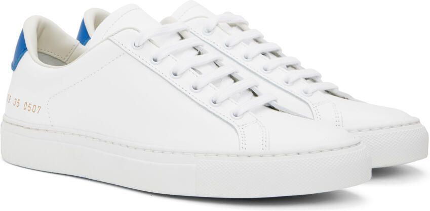 Common Projects White Retro Low Sneaker