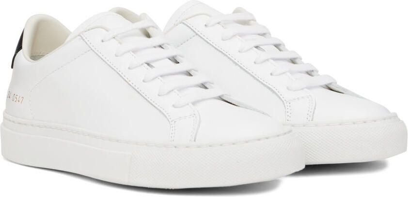 Common Projects White Retro Low Sneakers - Picture 2