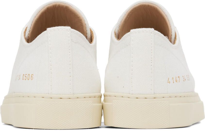 Common Projects White Tournament Low Sneakers