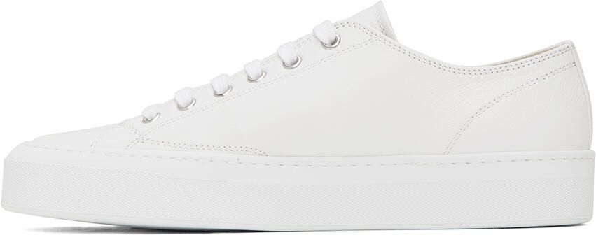 Common Projects White Tournament Low Sneakers - Picture 3